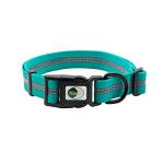 Waterproof Reflective Dog Collar in Emerald Green