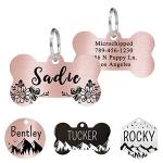 Personalized Stainless Steel Pet ID Tag with Engraving