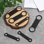 6 Pack Silicone Dog Tag Rubber Band Holders