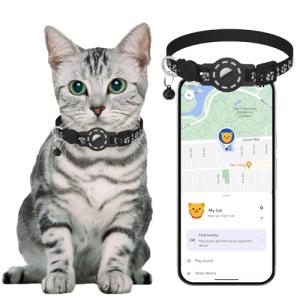 GPS Cat Tracker Collar - No Monthly Fee