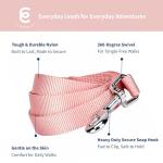 Baby Pink Heavy Duty Dog Leash for Large Dogs