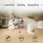 DOKITAG Reflective Breakaway Cat Collar Set