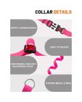 Waterproof Martingale Collar for Dogs - Pink