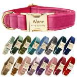 Custom Name Dog Collar with Metal Buckle