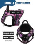 Tactical Reflective Dog Harness with ID Card for Support