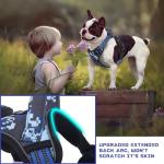 BUMBIN No Pull Dog Harness with Leash - Blue Camo