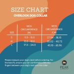 Waterproof Large Dog Collar - Aqua/Orange Tribal