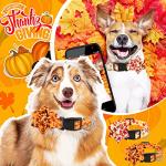 Christmas Themed Adjustable Dog Collars - 6 Pcs