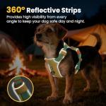 Lightweight Adjustable No-Pull Dog Harness for Small Dogs