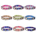 Custom Nylon Dog Collar with Engraved Name Tag