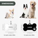 Personalized Engraved Dog Tags with Icons