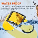 Waterproof Biothane Dog Collar - Easy Care, Lemon Yellow