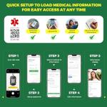 Theluckytag Stainless Steel Medical Alert Necklace