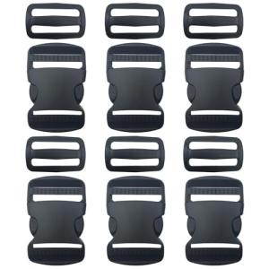 Dual Adjustable Plastic Buckles for Pet Collars