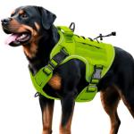 Heavy-Duty Reflective Tactical Dog Harness for Large Dogs