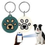 PawView QR Pet ID Tags - 2 Pack, Waterproof