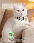 Adjustable QR Code Cat Collar with Bell