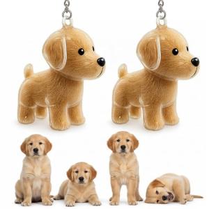 Pet Fur Keepsake Keychain Set – Memorial Charms