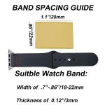 Custom Medical Alert ID Tag for Watch Bands