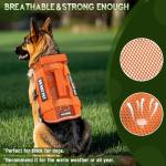WINSEE Breathable Dog Harness with 10 Patches