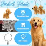Pet Fur Keepsake Keychain Set – Memorial Charms