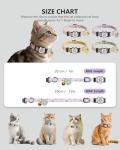 Adjustable QR Code Cat Collar with Bell