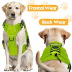 Heavy-Duty Reflective Tactical Dog Harness for Large Dogs