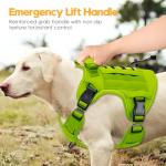 Heavy-Duty Reflective Tactical Dog Harness for Large Dogs