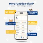 PawView QR Pet ID Tags - 2 Pack, Waterproof