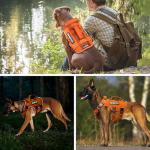 WINSEE Breathable Dog Harness with 10 Patches