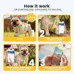 Lightweight Adjustable No-Pull Dog Harness for Small Dogs