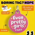 Personalized QR Code Dog Tags - 25+ Designs