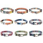 Custom Nylon Dog Collar with Engraved Name Tag