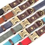 Personalized Soft PU Leather Dog Collar, Medium