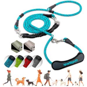 SparklyPets Hands-Free Leash with Bungee Comfort