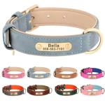 Personalized Engraved Dog Collar with Name Tag