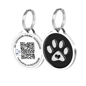 Smart Dog ID Tag with NFC & QR Code