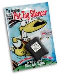 Black Quiet Spot Pet Tag Silencer
