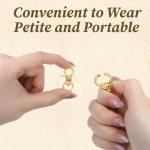 15PCS Pet Collar Clips and ID Tag Clips