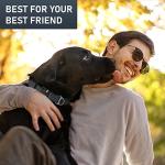 NexaPaw Biothane Dog Collar with Cobra Buckle - Made in USA - QR Code Dog Tag ID Included - Adjustable Heavy Duty Dog Collars for Medium Large Dogs - Waterproof Military Grade Tactical Collar for Dogs