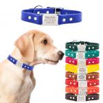 Personalized Waterproof Biothane Dog Collar - Blue