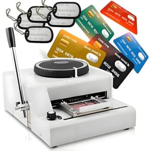 Stainless Steel Dog Tag Embosser with Adjustable Spacing