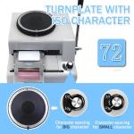 Stainless Steel Dog Tag Embosser with Adjustable Spacing