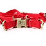 Personalized Organic Cotton Step-in Dog Harness