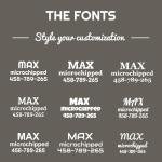 Custom Reflective Dog Collar with Engraved Details