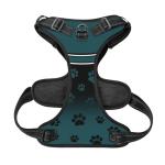 Personalized Reflective Dog Harness with Traction Rope