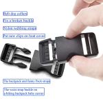 Heavy Duty Adjustable Plastic Buckle for Dog Collars
