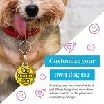 Personalized I'm Blind Dog Medical Alert Tag