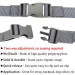 Heavy Duty Adjustable Plastic Buckle for Dog Collars