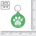 Personalized NFC & QR Code Pet ID Tag